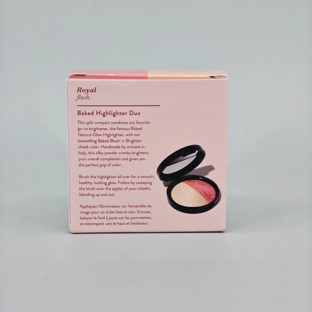 Laura Geller Baked Blush-N-Highlight Duo French Vanilla Pink Buttercream 0.32oz